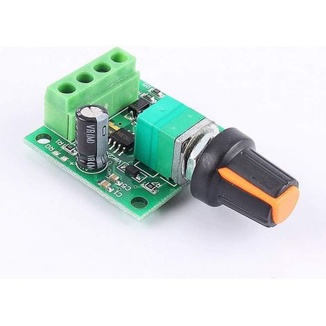 YMYNY Contrôleur de vitesse de moteur PWM Tension d'impulsion large 1,8 A-15 V DC 2 A Contrôleur de vitesse de moteur PWM Interrupteur (1/5)