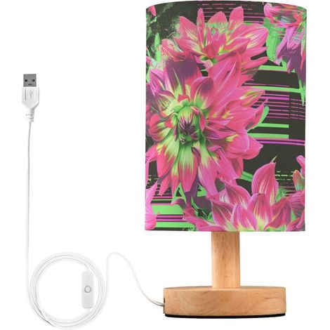 Lampe de chevet à fleurs pour chambre d'enfant - Lampes table (1/5)