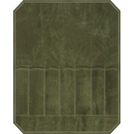 Bolsa de almacenamiento para cuchillos de lona, verde militar, 56x45cm, bolsa portátil para picnics, camping y barbacoas. (1/5)