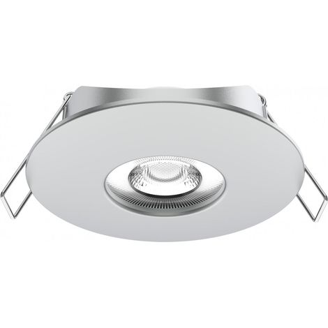 LED Downlight Einbaustrahler 5W Rund IP44 Ausschnitt Ø 68 mm Chrom