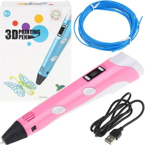 Penna 3D e stampante 3D - Rosa