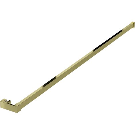 Mexen barre pour serviettes pour paroi de douche, dorée - 800-06-50 (1/4)