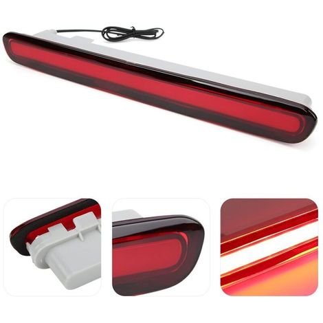 Rücklicht 3291500687 Hilux, Hilux, dritte Bremsleuchte, hellrot 81570-0K100 Ersatz für Hilux Revo 2015-2017, rote Linse (rot)