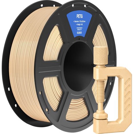 Filamento Elegoo PETG Beige 1kg (1/3)