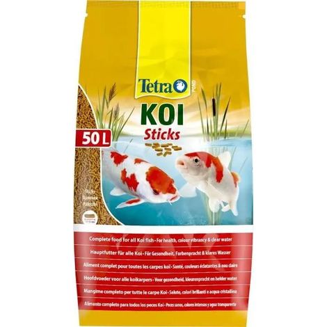 Tetra Pond Koi Sticks Bastoncini Galleggianti Naturali 50L