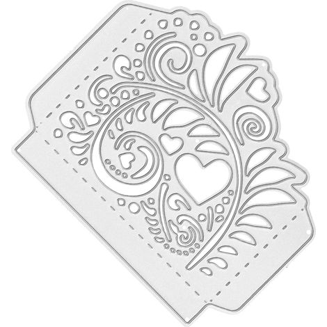 2 Pièces Matrices de Découpe en Acier pour Projets DIY et Loisirs Créatifs (1/5)