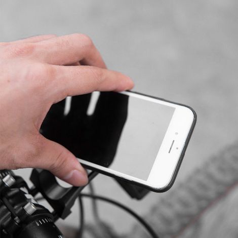 Autocollant de téléphone de vélo, adaptateur de vélo, support GPS, Cycle pour ordinateurs Edge (1/5)