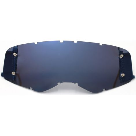 Lunettes de protection moto bleu