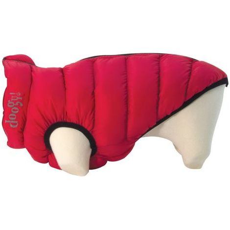 Doudoune Lighty Réversible Rouge et Noire Taille : T32 (1/2)