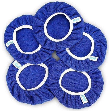 5pcs(225-250mm) Microfiber Polishing Bonnets, Car Polisher Pad Bonnet Buffing Pad Polishing Bonnets Polishing Polishing Bonnets Electric for Orbital Polisher-Buffing Machine (1/4)
