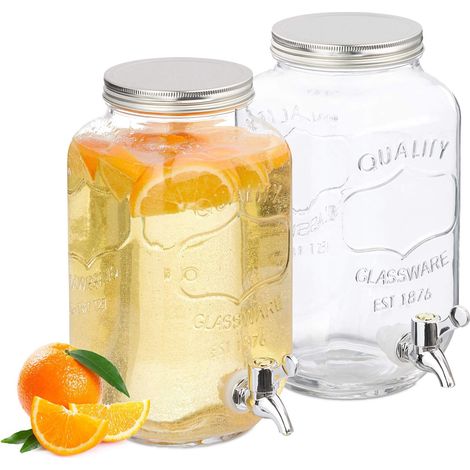 Dispensador de bebidas de 3,5 litros en paquete de 2