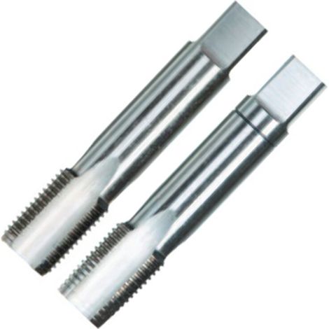 Handgewindebohrer 2-tlg. Satz DIN 2181 HSS-G blank, rechts MF 22 x 1,50