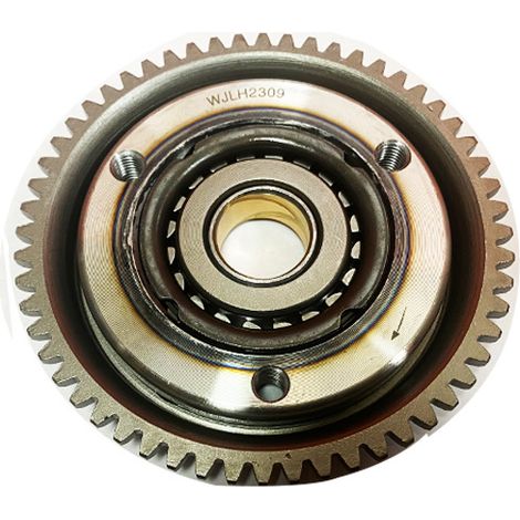 Démarreur à Lanceur (Roue Libre de Démarreur) pour Zongshen - Compatible CB250, CB200 - Ensemble Complet avec Corps d'Embrayage de Dépassement (1/4)