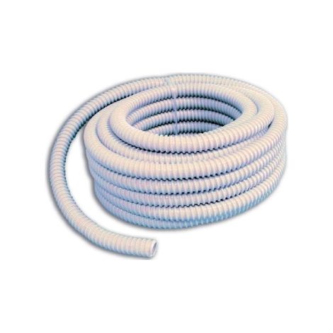 Gaine spirale flexible grise 30 m 25 mm en tube ondulA pvc