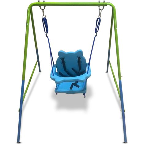 Allegra Mini - Gartenschaukel, Babyschaukel 6-36 Monate, mit Sicherheitsgurten