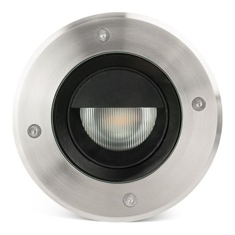 Faro GEISER Aplique empotrable de exterior 18cm inoxidable satinado 3000K IP67 (1/3)