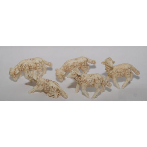 24 PECORE 7CM IN RESINA