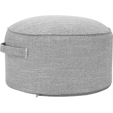 Coussin rond en lin pour canapé, fauteuil, sol, oreiller, tatami, maison, balcon, baie vitrée (1/4)