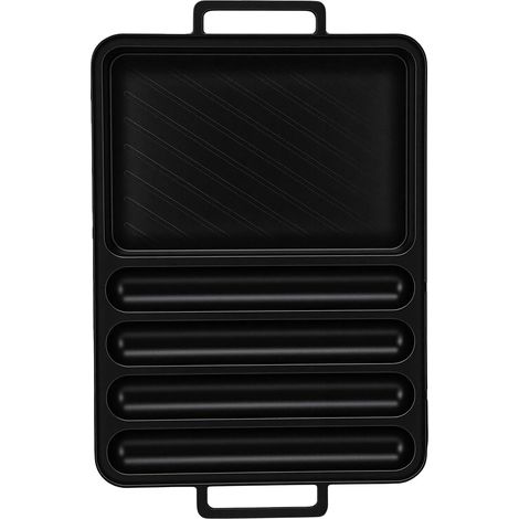 Non-stick Grill Pan for Sausages, 12x9 cm Cooking Pan (1/5)