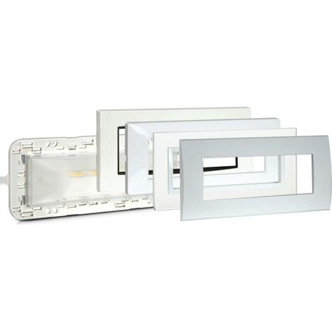AVE Lampe d'urgence à Led blanche multicompatible mod.442089 (1/4)