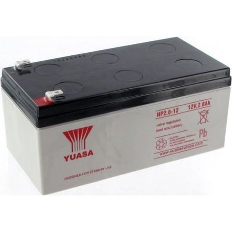 Batterie Plomb Yuasa 12V 2.8Ah NP2.8-12