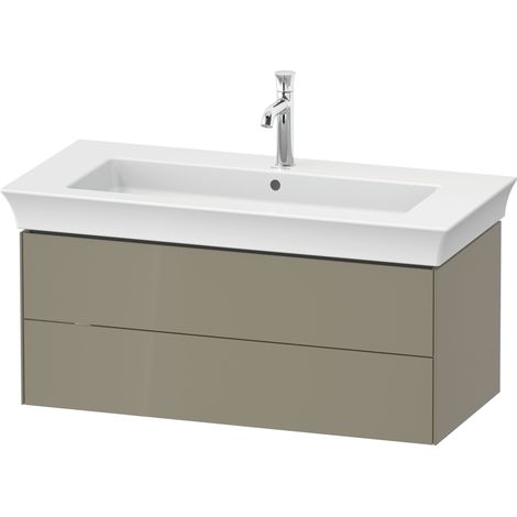 Duravit White Tulip, meuble sous-lavabo suspendu, largeur 984 x (1/3)