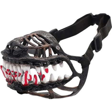 Beyamis Muselière chien taille BL - Masque monstre cosplay réglable (1/5)