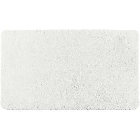 WENKO Badteppich Belize Wei, Mikrofaser, Weiß, Polyester weiß (1/5)