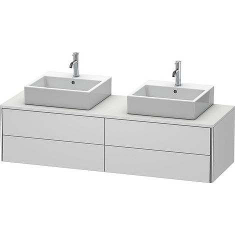 Meuble sous-vasque XSQUARE 400x1600x548mm f 2 Be blanc sdm