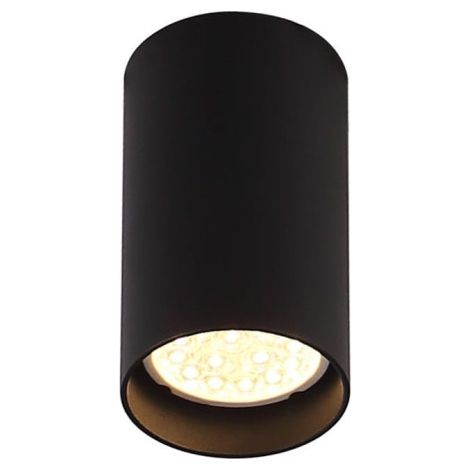Faretto soffitto moderno nero Ø6 GU10 50W Maxlight