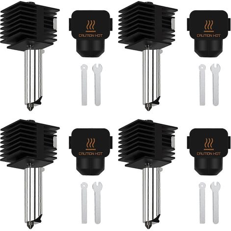 4er Hotend-Kit für Bambu-Lab A1/A1 Mini, 3D-Drucker-Ersatzteile, Druckkopf für Bambu-Lab A1/A1 Mini 0,6 mm (1/2)