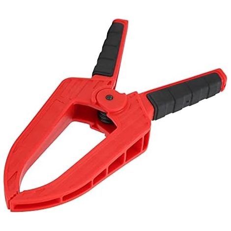 Pince à Ressort à Tête Plate Longue, Bouche Pointue Allongée Pince Fixe en Plastique en Forme de A Pince à Ressort Accessoires de Montage pour Le Travail du Bois(2 Pouces Ouverture 50MM) (1/5)