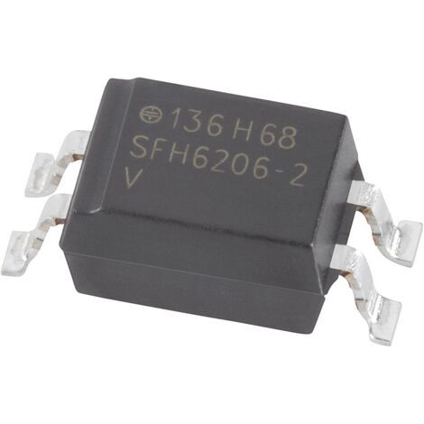 Vishay Optocoupleur - Phototransistor SFH6206-2 CMS-4 Transistor AC, DC Q32040 (1/5)