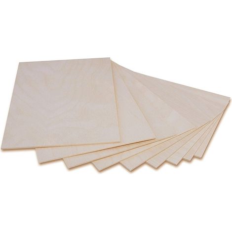 Creative Deco 20 x Sperrholzplatte 3mm  500 x 300 (+/- 2) mm  Birkensperrholz Dünne