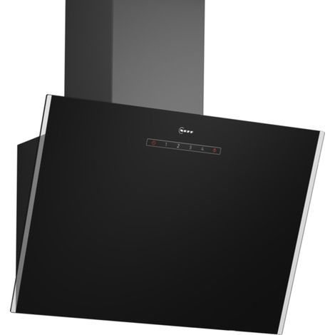 NEFF Kopffreihaube 60 cm breit Ab-/Umluft Touch Control LED Klarglas schwarz D63IDK1S0