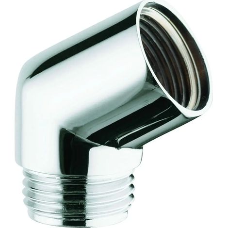 GROHE Adaptador Rainshower Aqua 26893 1/2" x 1/2" para soporte/barra de ducha cromo, 26893000