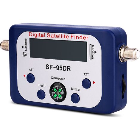 Mini Détecteur de Signal Satellite Numérique LCD avec Boussole pour Antenne Parabole (1/5)