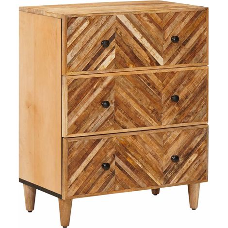 vidaXL  Storage Cabinets  Brown 60 x 33.5 x 75 cm Solid Mango Wood