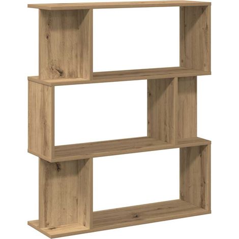 Maison Exclusive - Bücherregal Artisan-Eiche 80x24x96 cm Holzwerk