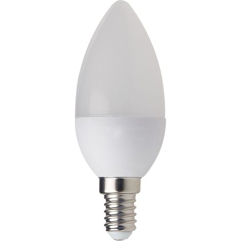 Ampoule LED SMD, Olive C37, 6W / 470lm, culot E14, 6500K (1/5)
