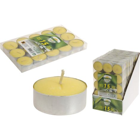 Pack15 minivelas de citronela  - (1/2)