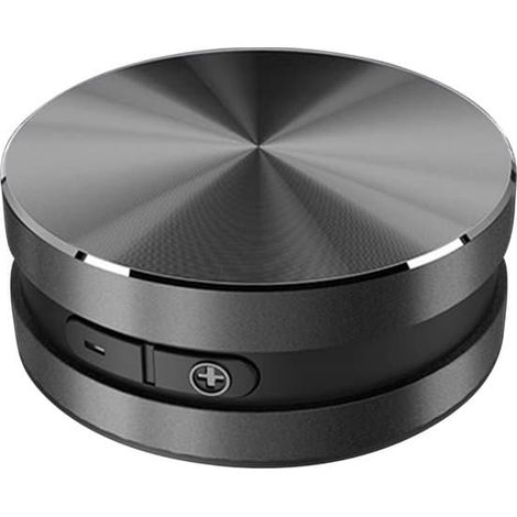 Enceinte Bluetooth à conduction osseuse étanche à ventouse pour la douche (noire) (1/3)