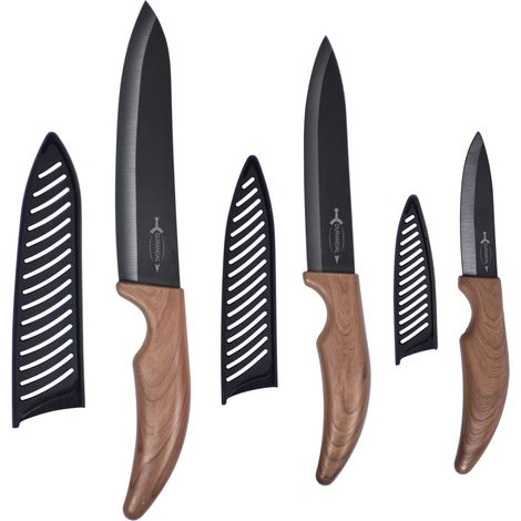 Couteaux Légende à lame céramique noire - Durandal