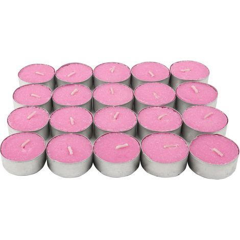 Set mit 40 Duftteelichtern – 4,5 Stunden Aromatherapie und Entspannung – Verschiedene Duftrichtungen (1/5)