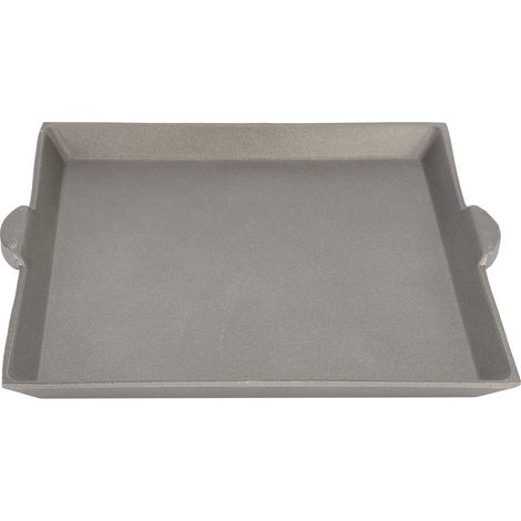 Plaque À Grill - En Acier Inoxydable - Pour Cuisinière Et Barbecue Extérieur - 30 X 30 Cm - 1 Pièce
