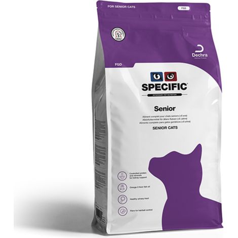 SPECIFIC Pienso para Gatos SENIOR FGD, 2 kg