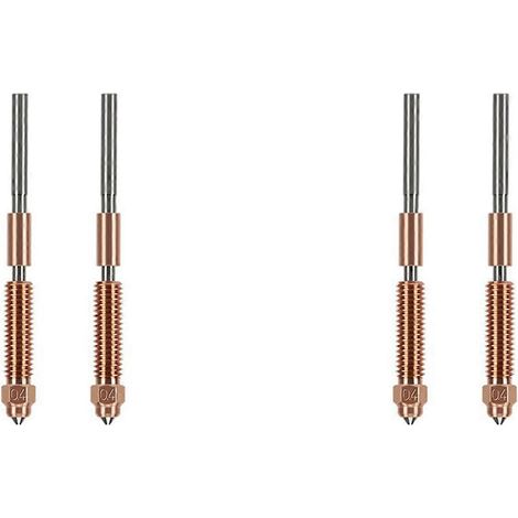 Stück 0,4 mm Düse für Creality K1C, Schnellwechseldüse für Creality K1 Max/Ender 3 V3 Plus/3 V3/3 V3 SE KE 3D-Drucker (1/5)