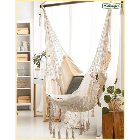 1 Chaîne de suspension, 66 cm, acier galvanisé, 2 mousquetons, réglable, jusqu'à 230 kg, intérieur extérieur (1/5)
