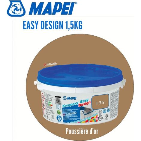 Joint époxy Kerapoxy Easy Design MAPEI 135 Poussière d'or - 1,5 Kg (1/5)