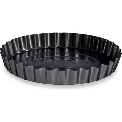 Runde Backform Ø 28 cm, Karbonstahl (1/4)